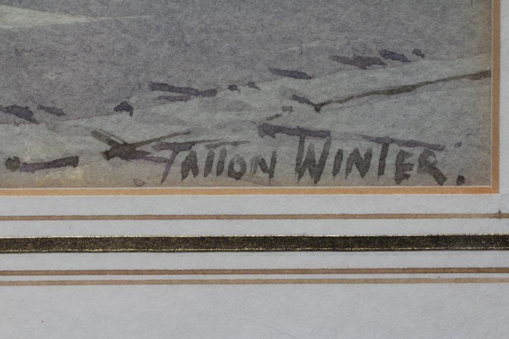 WILLIAM TATTON WINTER (1855-1928) Wells, signed lower right, inscribed with title lower left, Image