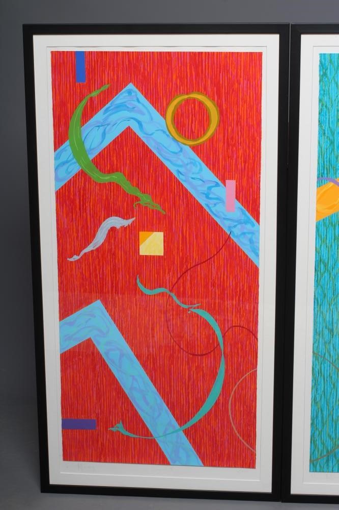 VANDA HARVEY (b.1957) Signal I and Signal II Image