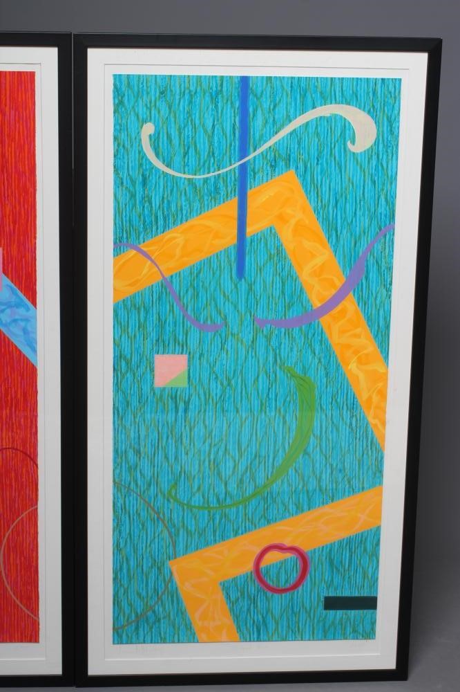 VANDA HARVEY (b.1957) Signal I and Signal II Image