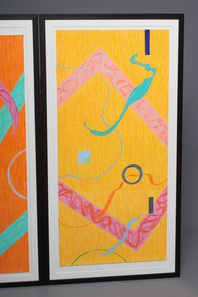 VANDA HARVEY (b.1957) Signal III and Signal IV Image