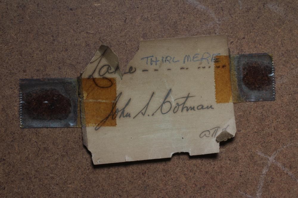 CIRCLE OF JOHN SELL COTMAN (1782-1842) Thirlmere, inscribed in ink on label verso with title and Image