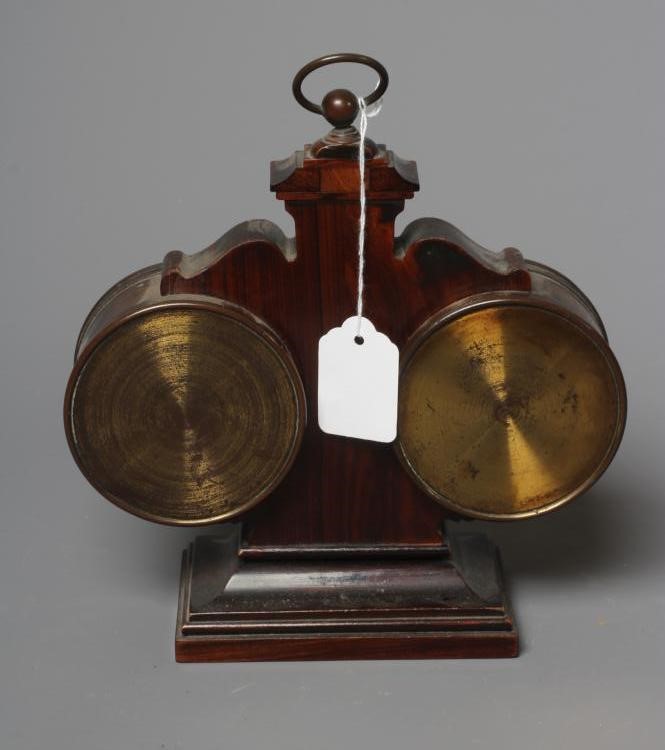 A ROSEWOOD DESK WEATHER STATION Image