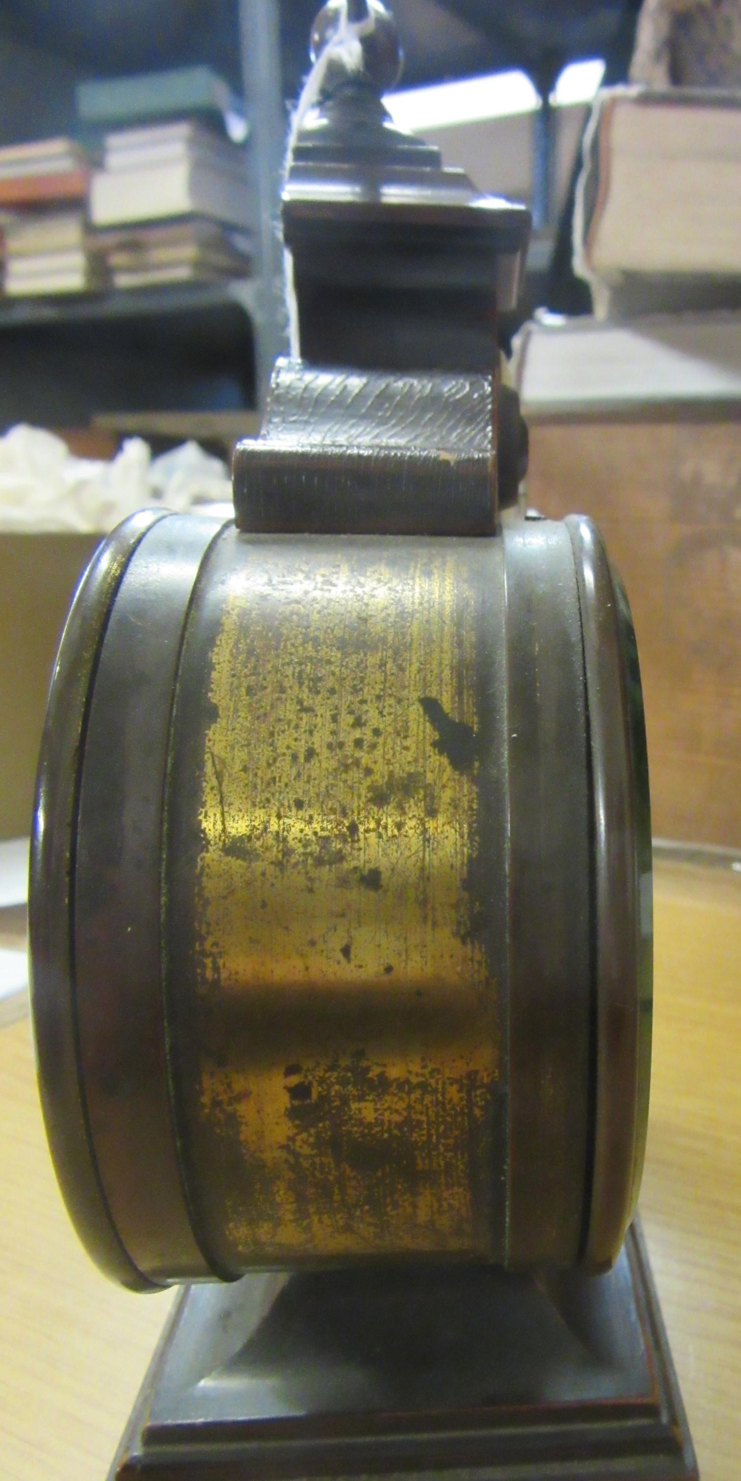A ROSEWOOD DESK WEATHER STATION Image