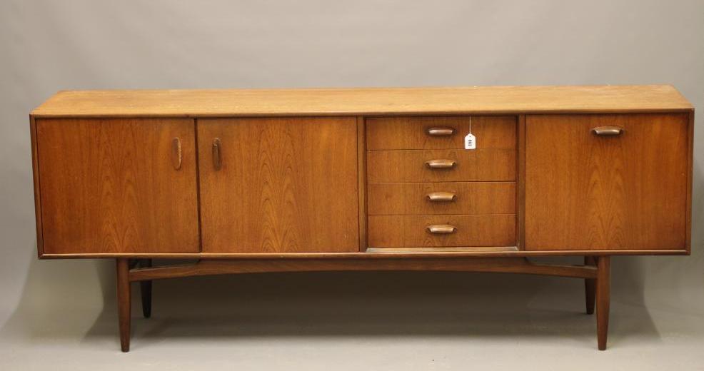 A GPLAN TEAK LONG SIDEBOARD Image
