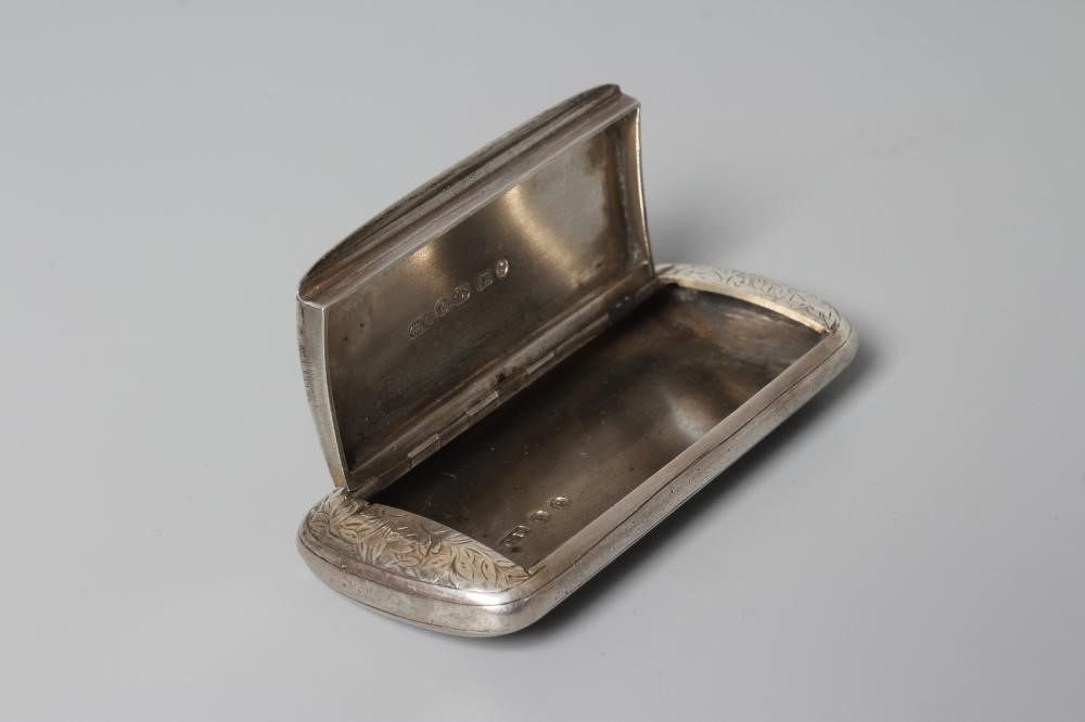 A VICTORIAN SILVER SNUFF BOX by George Unite Image