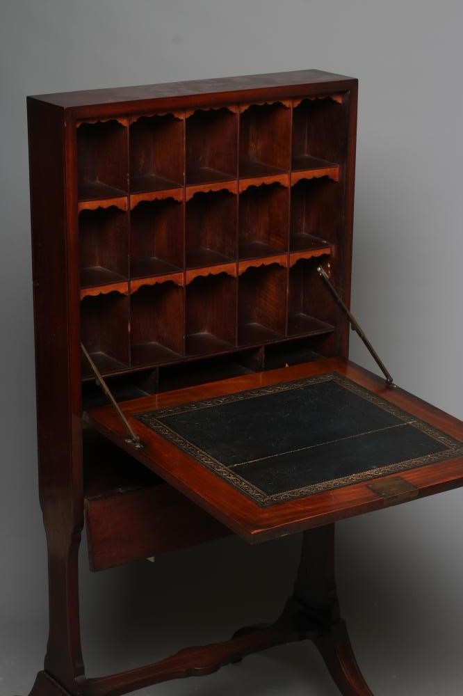 AN EDWARDIAN MAHOGANY COLLECTOR'S CABINET Image