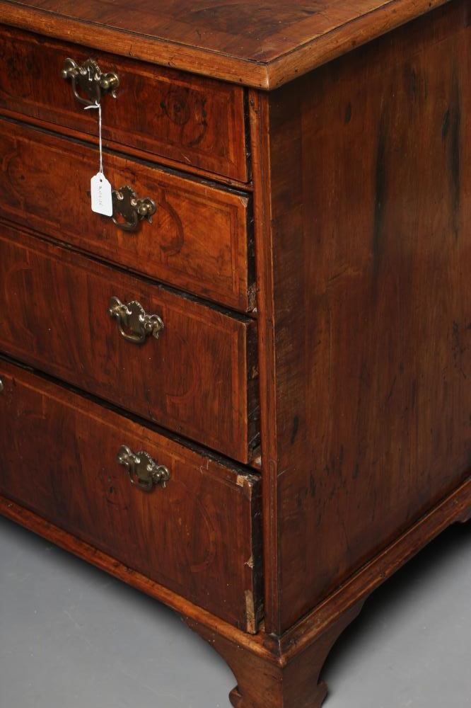 A WALNUT STRAIGHT FRONT CHEST Image