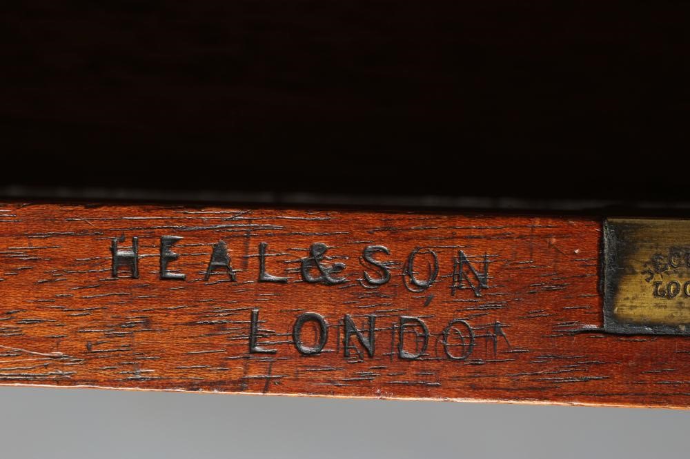 A VICTORIAN HEAL & CO. LONDON SATINWOOD DESK Image
