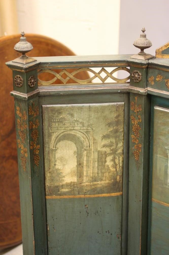 A FRENCH PAINTED BEDSTEAD in the Louis XVI style Image