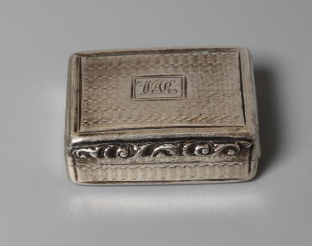 A WILLIAM IV SILVER VINAIGRETTE by Joseph Bettridge Image