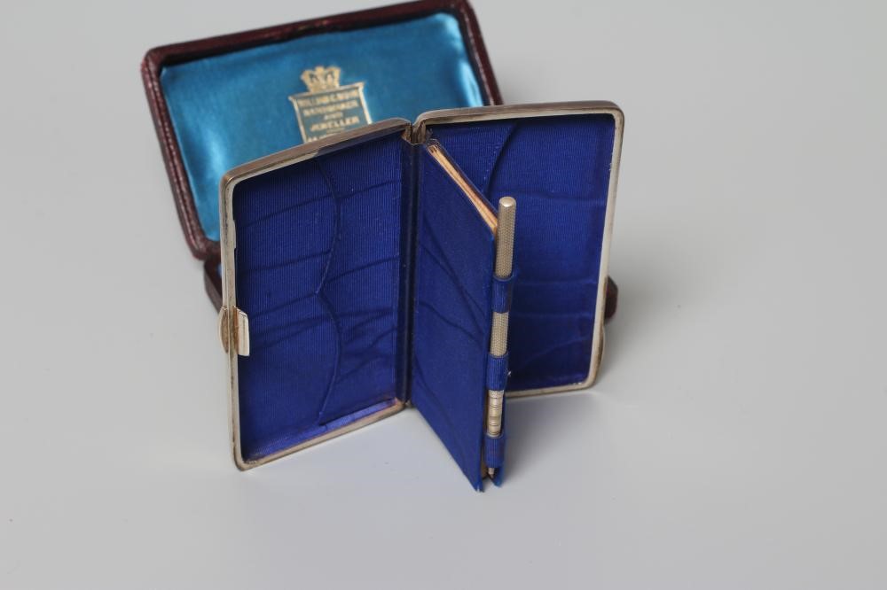A VICTORIAN SILVER AIDE MEMOIRE by George Unite Image