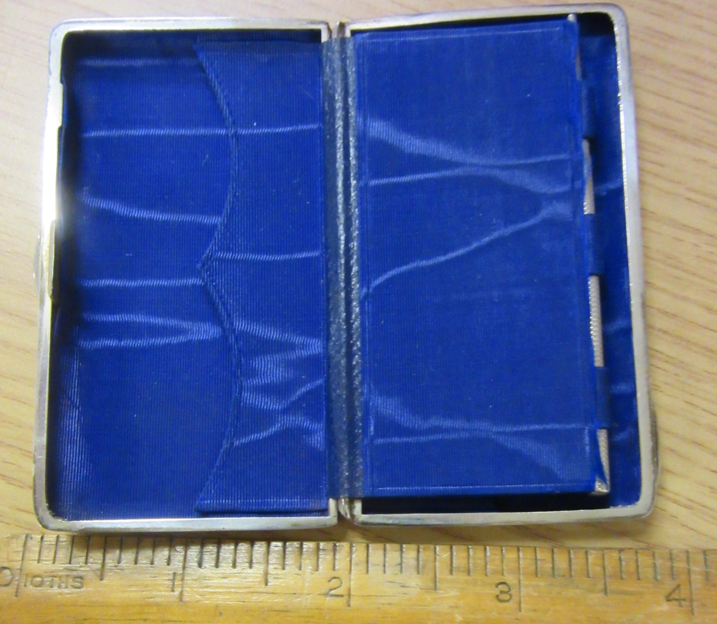 A VICTORIAN SILVER AIDE MEMOIRE by George Unite Image
