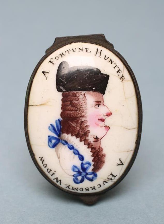 AN ENAMEL ON COPPER PATCH BOX Image