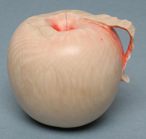 A JAPANESE IVORY APPLE Image