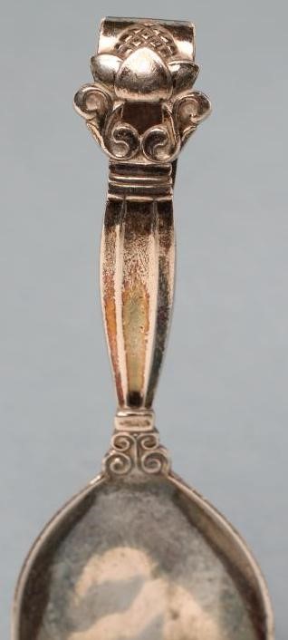 A BABY'S SILVER SPOON Image