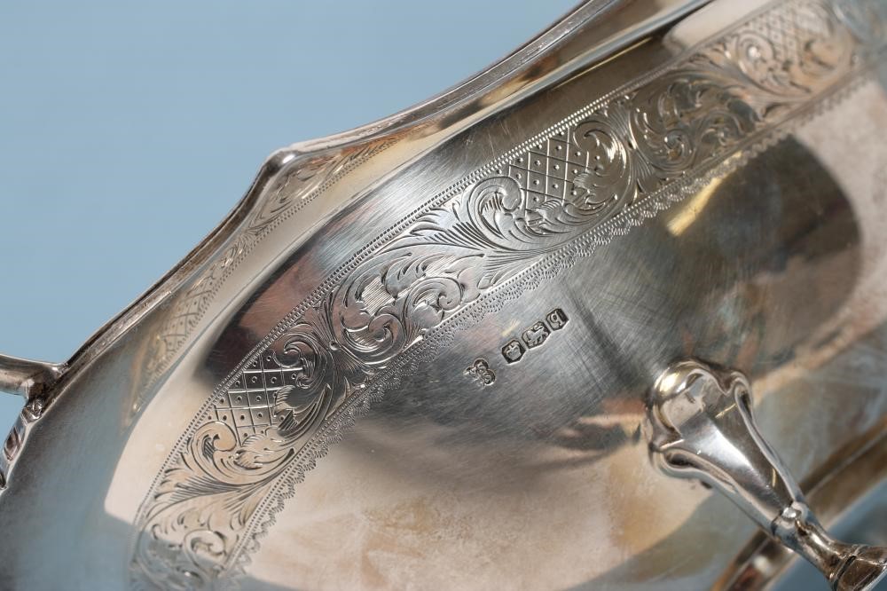 A SILVER SWEETMEAT BASKET Image