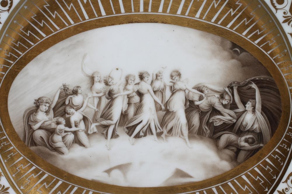 A FRENCH PORCELAIN CABINET PLATE Image