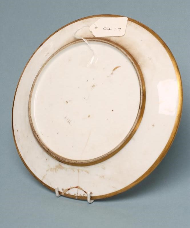 A FRENCH PORCELAIN CABINET PLATE Image