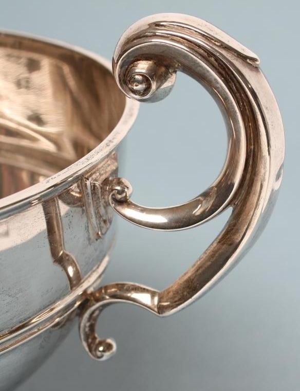 *A SILVER ROSE BOWL Image