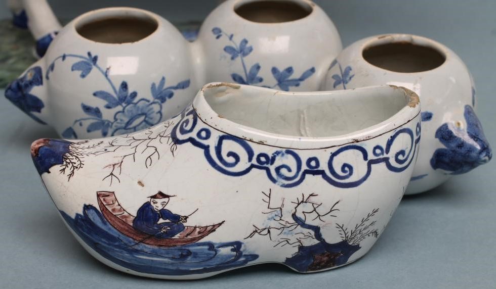 A DUTCH DELFT COW Image