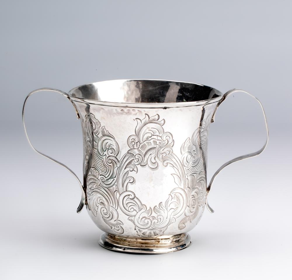 A GEORGE II SILVER LOVING CUP Image