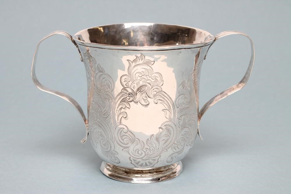 A GEORGE II SILVER LOVING CUP Image