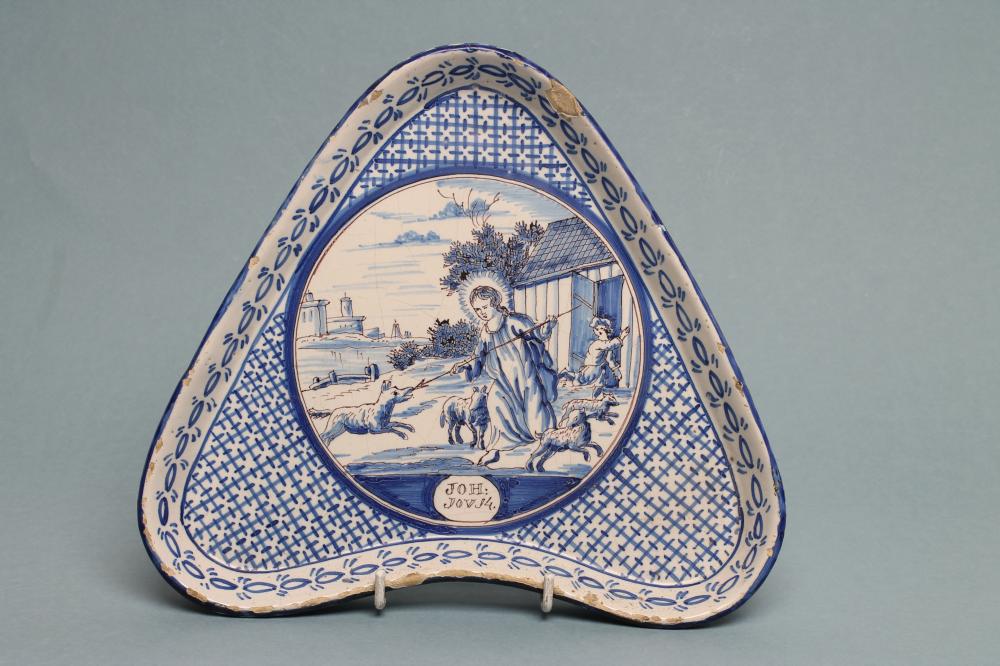 A DUTCH DELFT STAND Image