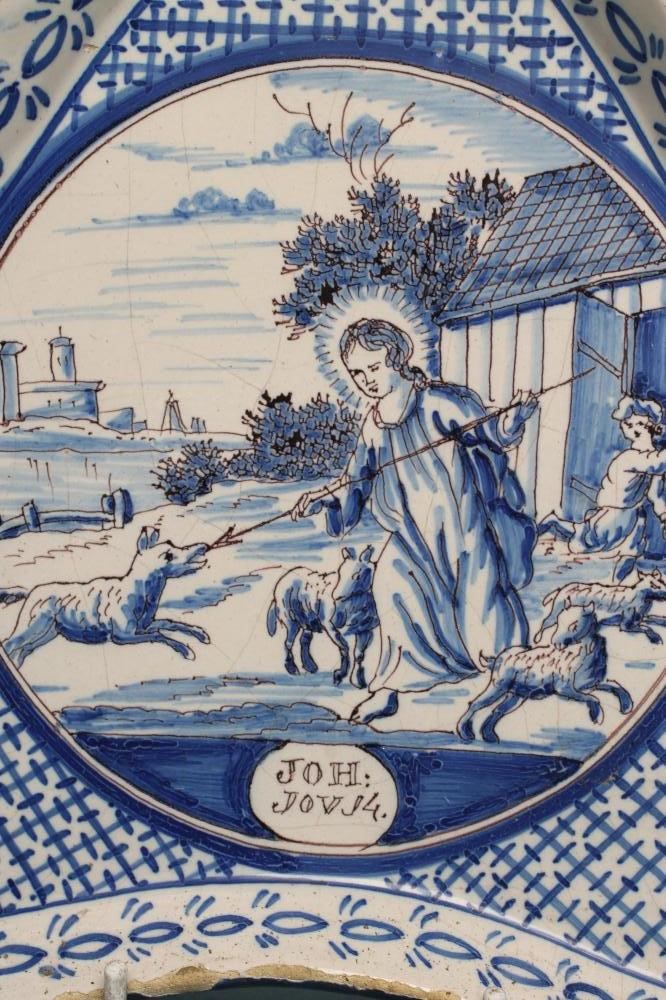 A DUTCH DELFT STAND Image