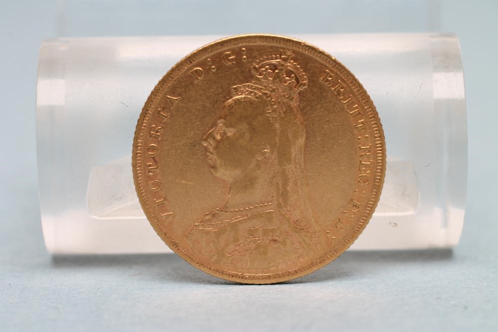 A VICTORIA JH GOLD SOVEREIGN Image
