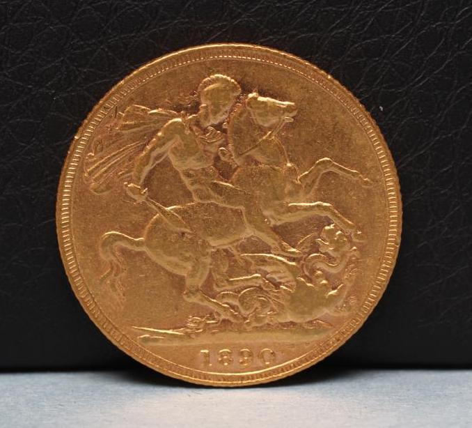 A VICTORIA JH GOLD SOVEREIGN Image