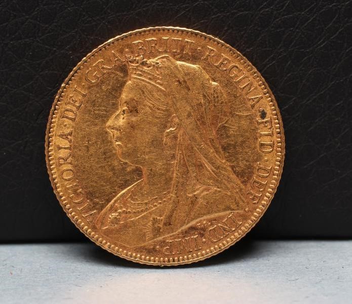 A VICTORIA OH GOLD SOVEREIGN Image