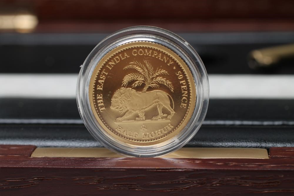 AN EAST INDIA COMPANY GOLD HALF MOHUR Image