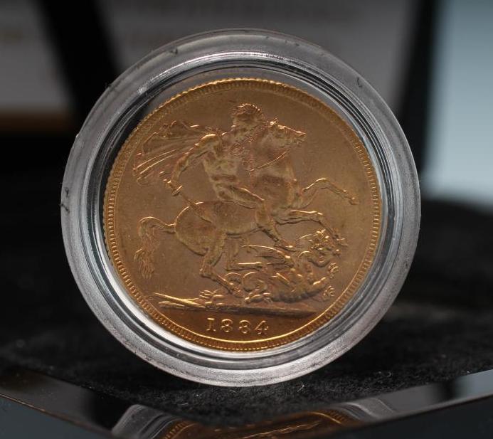 A VICTORIA YH GOLD SOVEREIGN Image