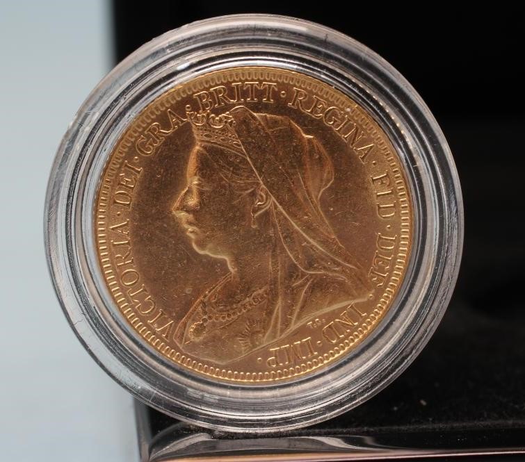 A VICTORIA OH GOLD SOVEREIGN Image