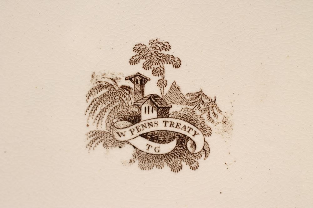 OF AMERICAN INTEREST-- a set of fifteen early Victorian Thomas Godwin earthenware plates Image