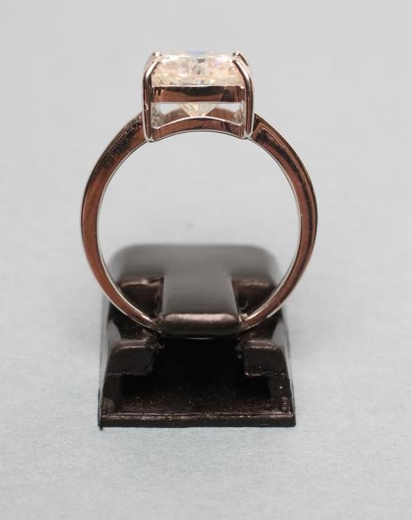 A SOLITAIRE MOISSANITE RING Image