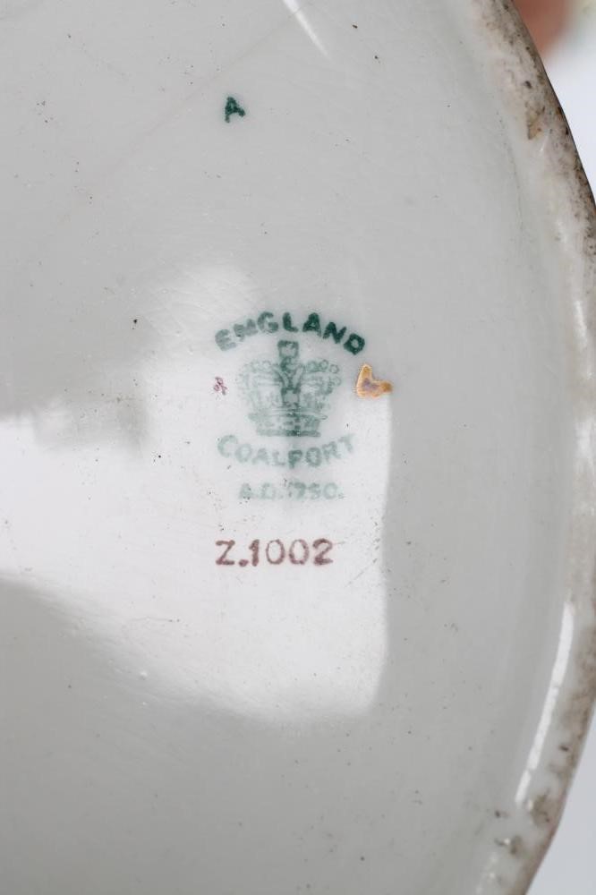 A COALPORT CHINA PART TEA AND DESSERT SERVICE Image