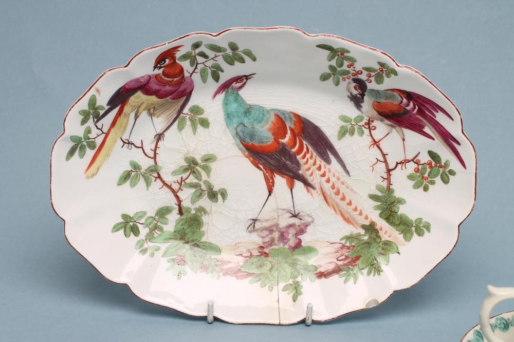 A DERBY PORCELAIN SMALL ROCOCO VASE Image