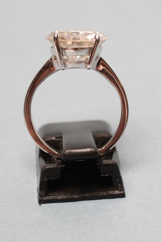 A SOLITAIRE MOISSANITE RING Image