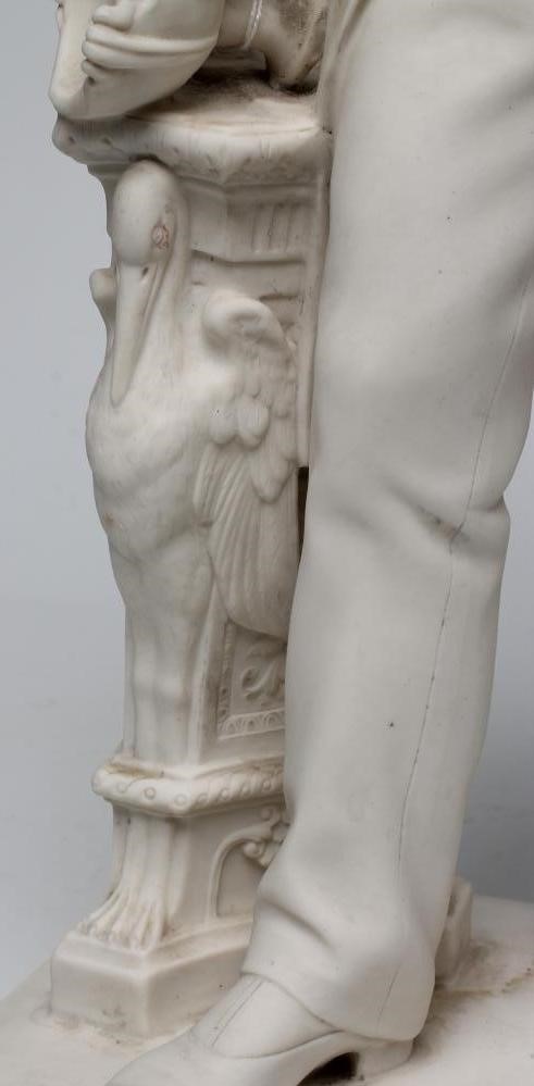 COLIN MINTON CAMPBELL - a Victorian Mintons parian figure (1827-85) Image