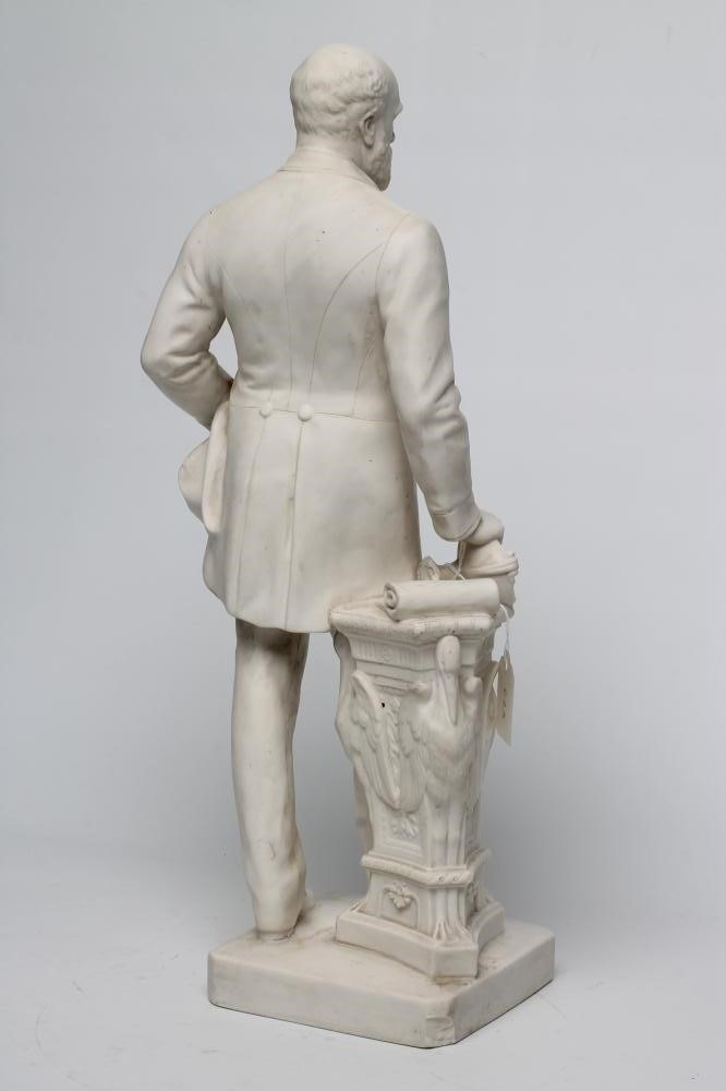COLIN MINTON CAMPBELL - a Victorian Mintons parian figure (1827-85) Image