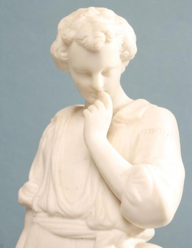 A PAIR OF VICTORIAN PARIAN FIGURES Image