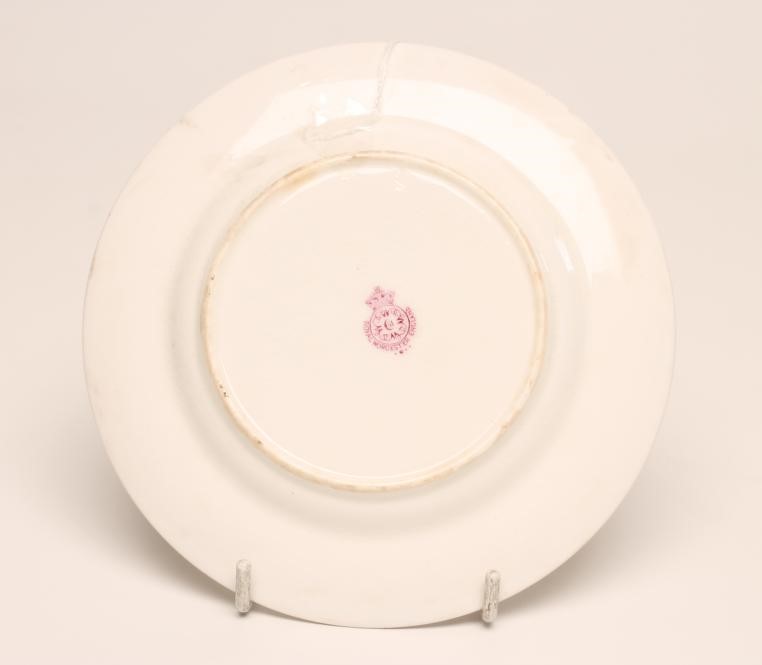 A ROYAL WORCESTER TEA PLATE Image
