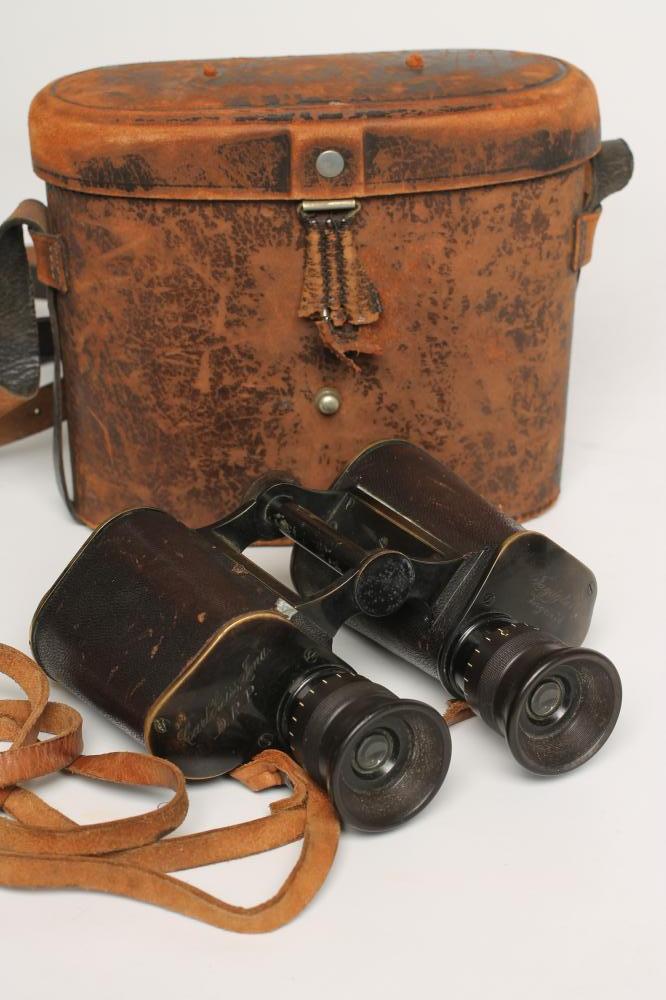 A PAIR OF CARL ZEISS JENA D.R.P. BINOCULARS Image