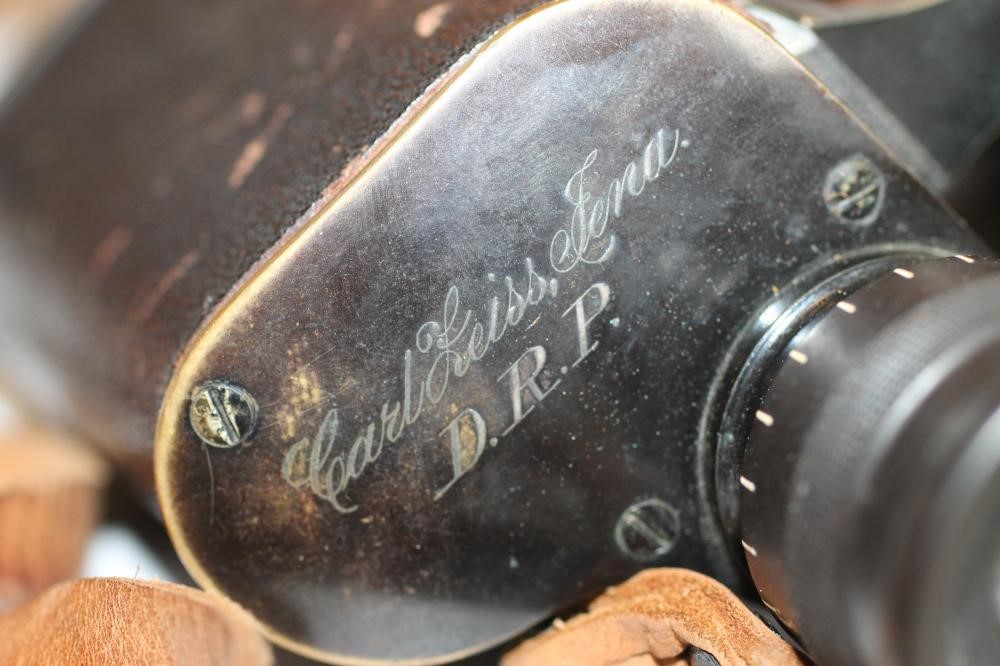 A PAIR OF CARL ZEISS JENA D.R.P. BINOCULARS Image
