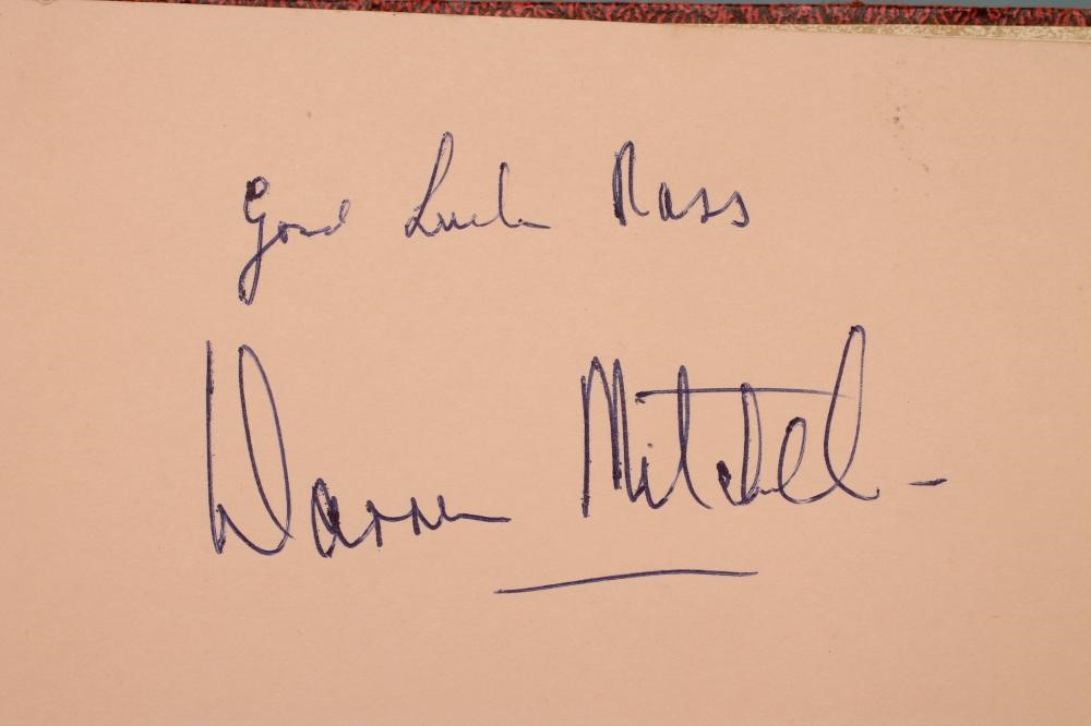 AN AUTOGRAPH ALBUM including The Kinks Image