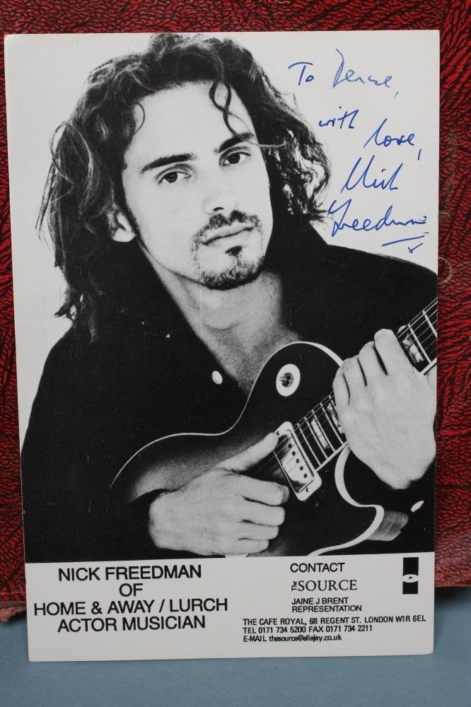 AN AUTOGRAPH ALBUM including The Kinks Image