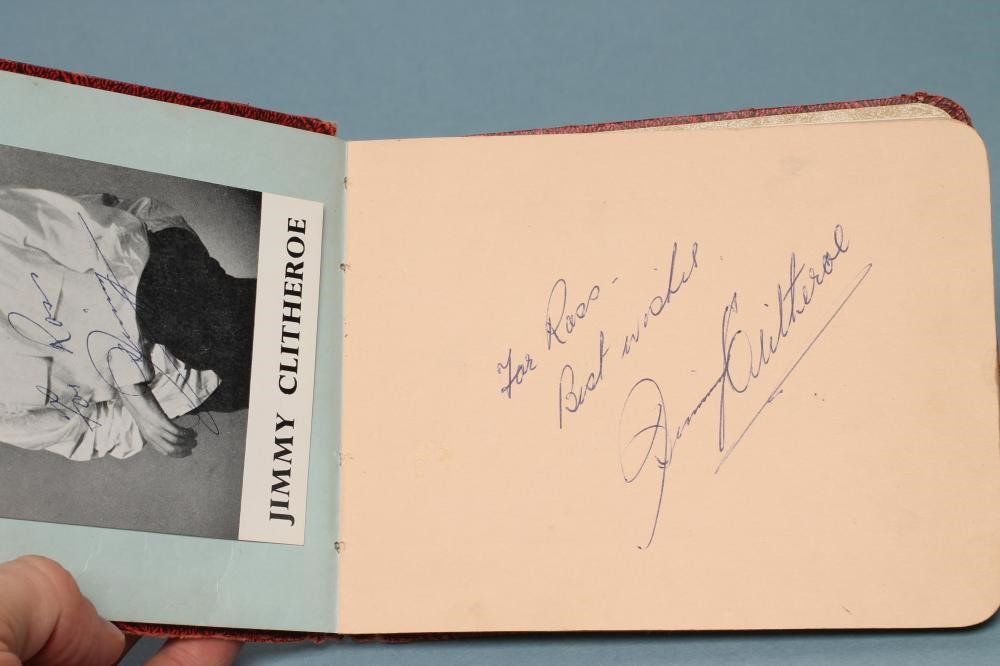 AN AUTOGRAPH ALBUM including The Kinks Image