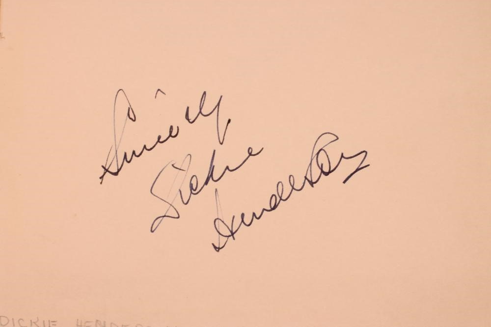 AN AUTOGRAPH ALBUM including The Kinks Image