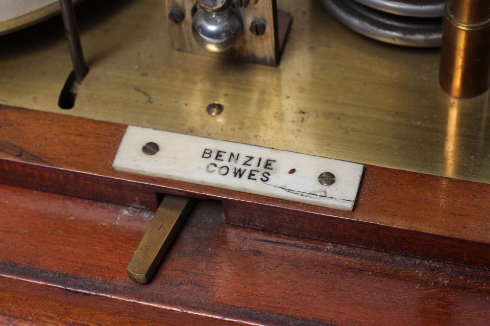 A MAHOGANY CASED BAROGRAPH Image